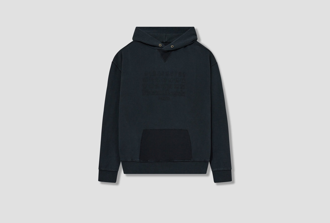 【24SS NEW】Maison Margiela_men / リバースロゴ刺繍 パーカー 24SS NEW】Maison Margiela_men / リバースロゴ刺繍 パーカー